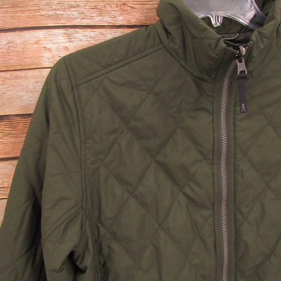 Royal Robins Olive Green Quilt Jacket Women's Standard Fit M - Picture 4 of 16